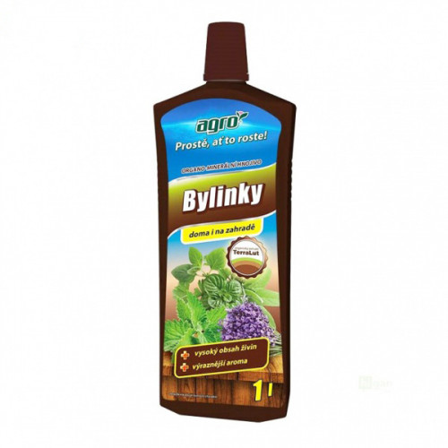 Hnojivo na bylinky - Organo-minerálne kvapalné, tekuté– 1L