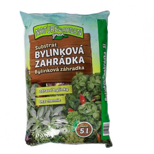 Substrát pre bylinky 5 l - NATURE GARDEN