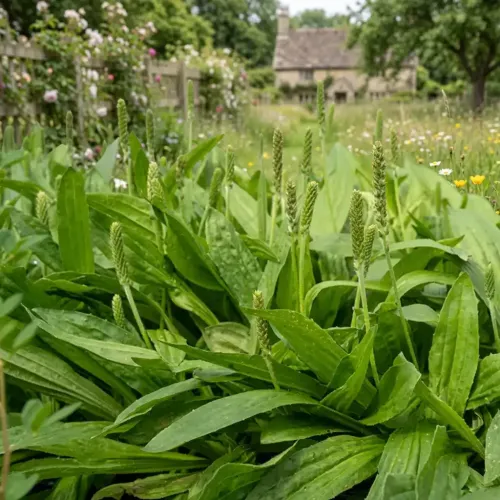 Skorocel mexický – (Plantago subnuda L.) / živá bylinka, rastlinka v kvetináči